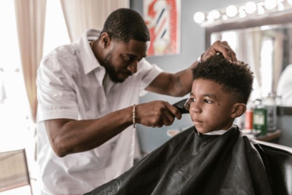 Porpositions taper fade afro