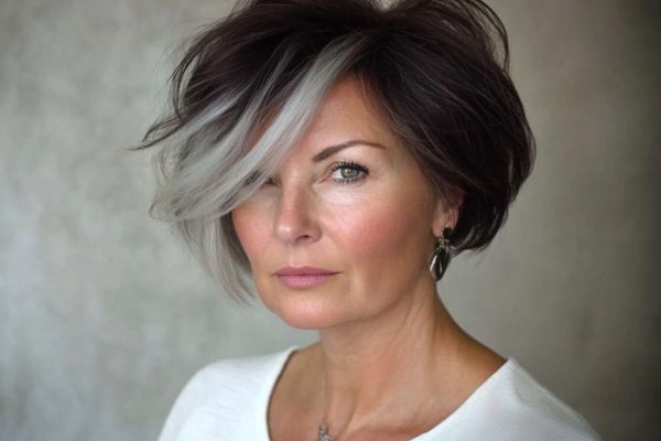 coupe courte effilée femme 60 ans