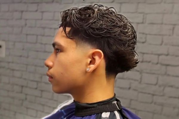 coupe de cheveux blowout taper